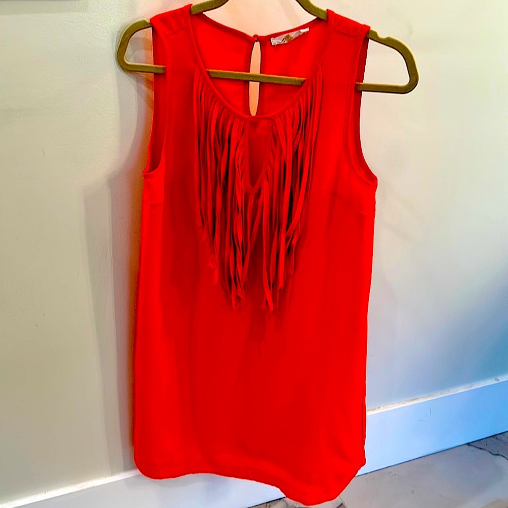 Bright Orange dress!
